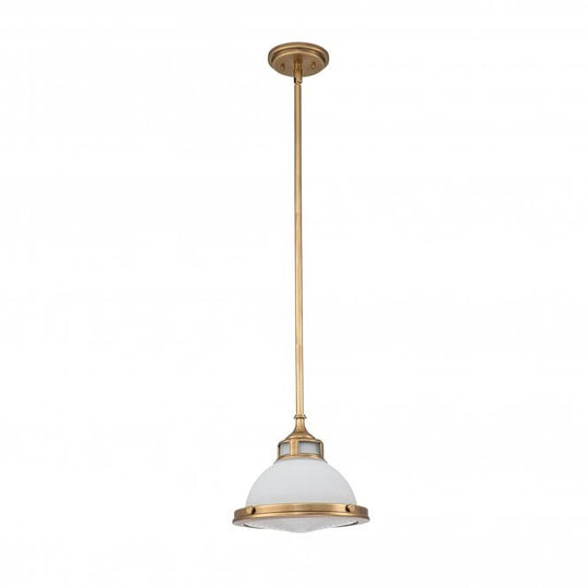Amelia 1Lt Mini Pendant  Heritage Brass