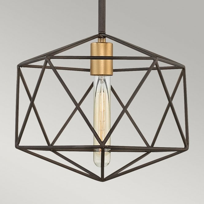 Astrid Mini Pendant Metallic Matte Bronze