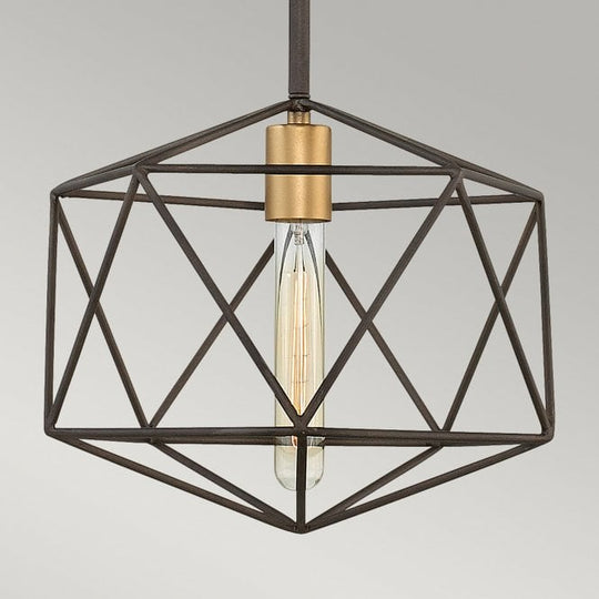 Astrid Mini Pendant Metallic Matte Bronze