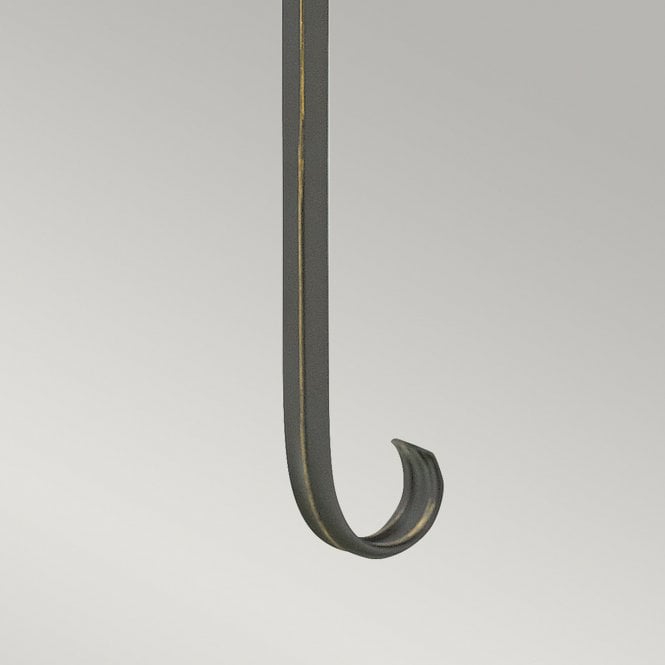 Casa 1 Light Wall Light Olde Black