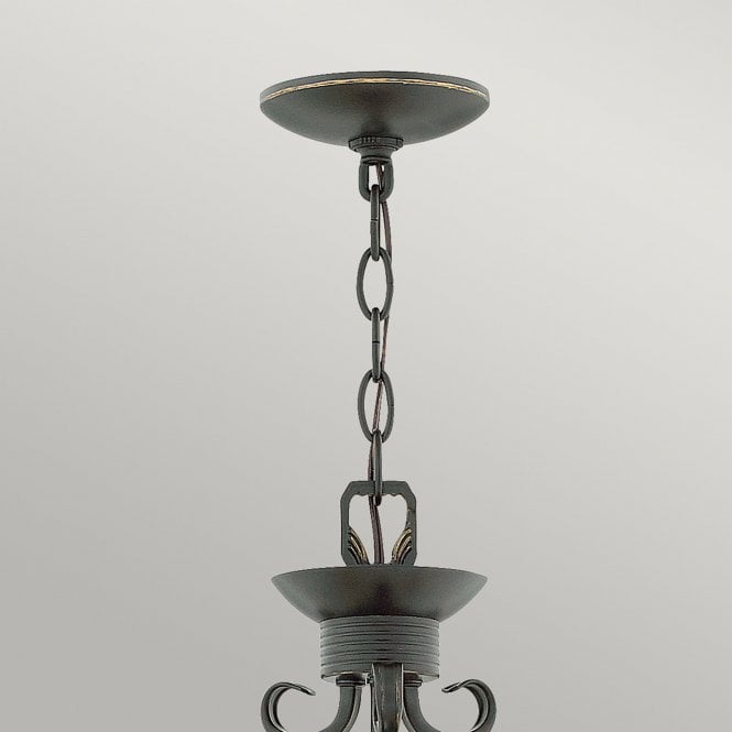 Casa 3 Light Chandelier Olde Black