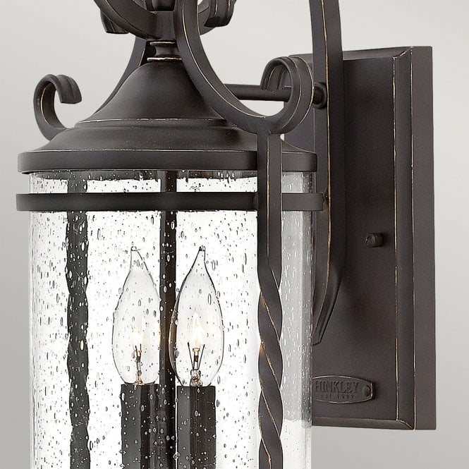 Casa 2 Light Wall Lantern Olde Black