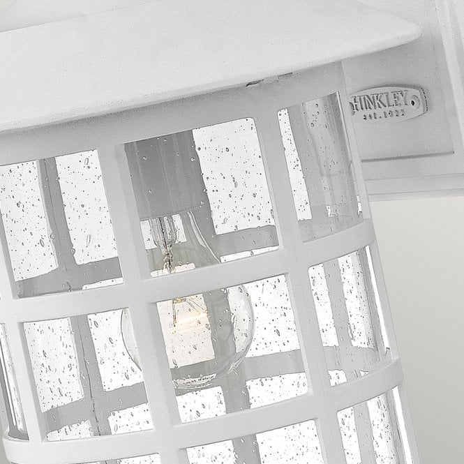 Freeport 1lt Large Wall Lantern  Textured White