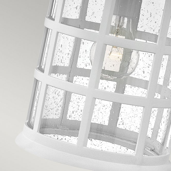 Freeport 1lt Large Wall Lantern  Textured White