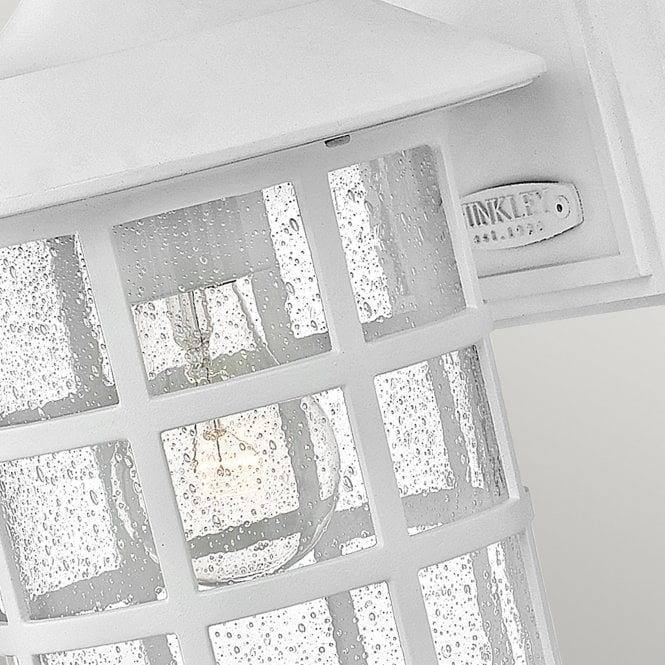 Freeport 1lt Medium Wall Lantern  Textured White