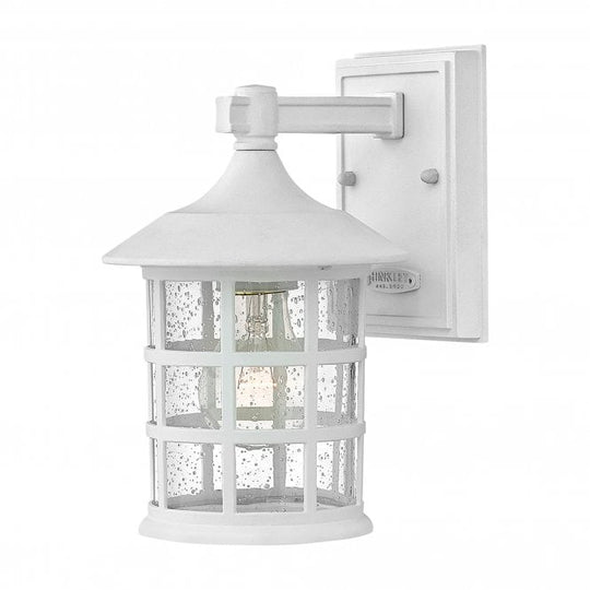 Freeport 1lt Small Wall Lantern  Textured White