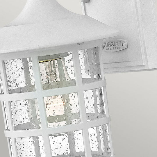 Freeport 1lt Small Wall Lantern  Textured White