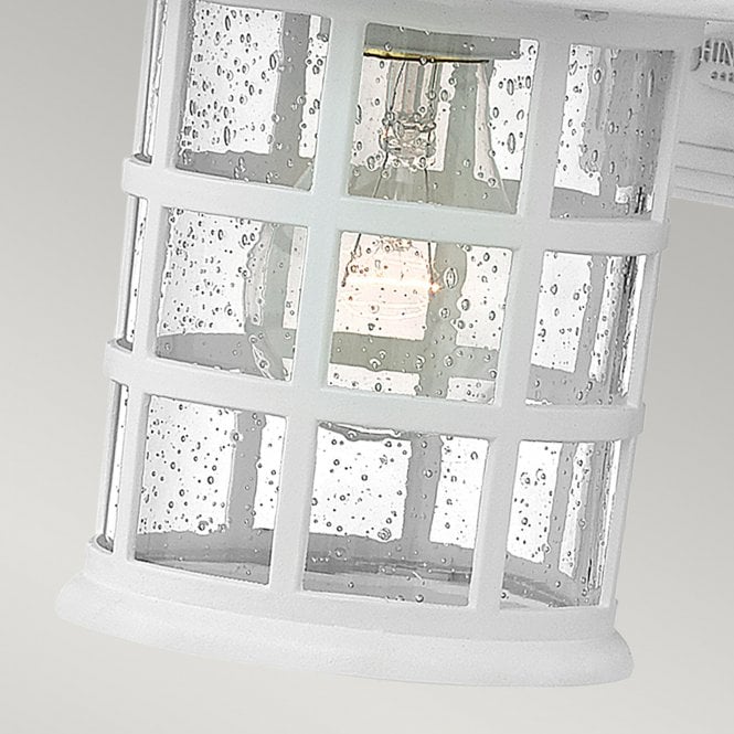 Freeport 1lt Small Wall Lantern  Textured White