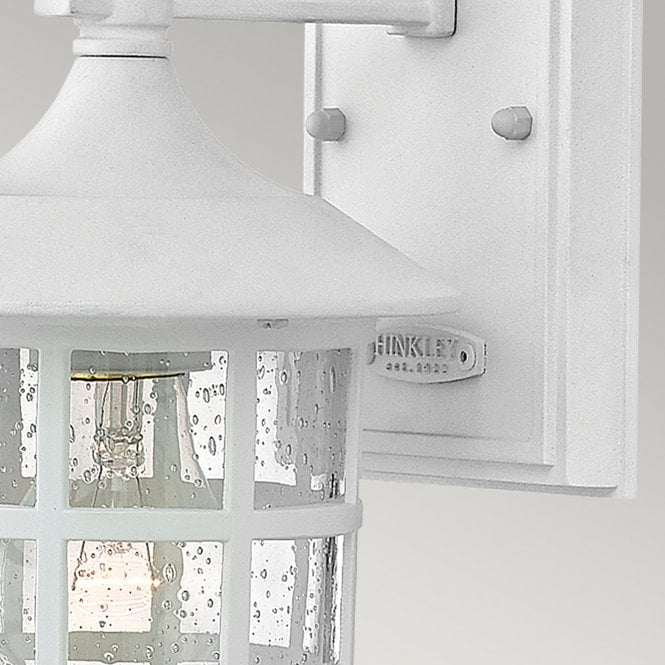 Freeport 1lt Small Wall Lantern  Textured White