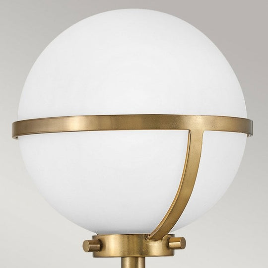 Hollis 1 Light Wall Light Heritage Brass