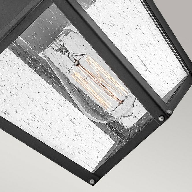 Huntersfield 1 Light Small Wall Lantern Black
