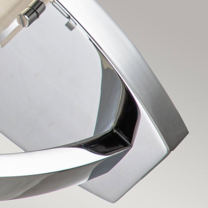 Meridian 1 Light Wall Light Polished Chrome