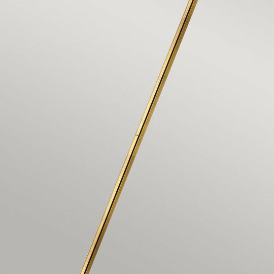 Plantation 1 Light Pendant Burnished Brass