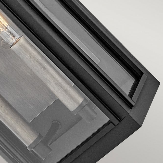 Sag Harbor 2 Light Medium Wall Lantern Black