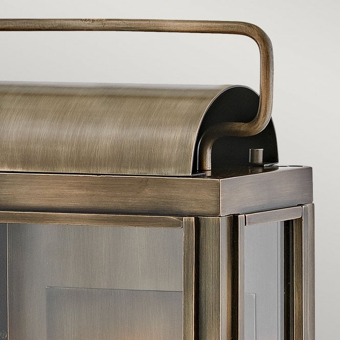 Sag Harbor 2 Light Medium Wall Lantern Painted Burnished Bronze