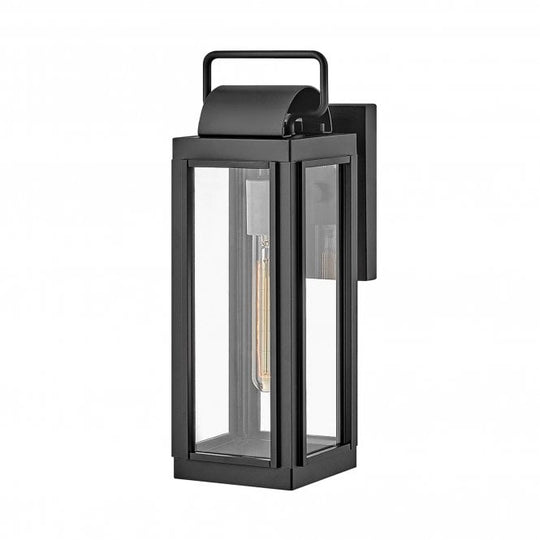 Sag Harbor 1 Light Small Wall Lantern Black
