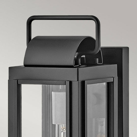 Sag Harbor 1 Light Small Wall Lantern Black