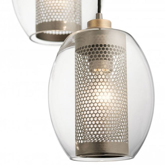 Asher 1 Light Mini Pendant Antique Pewter
