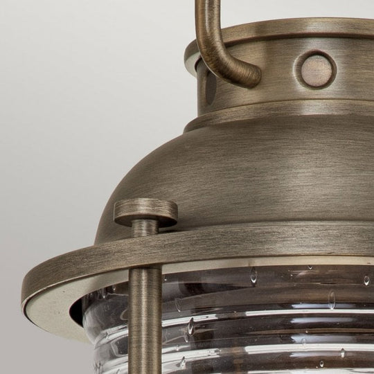 Ashland Bay 1 Light Medium Pedestal Lantern Burnished Bronze