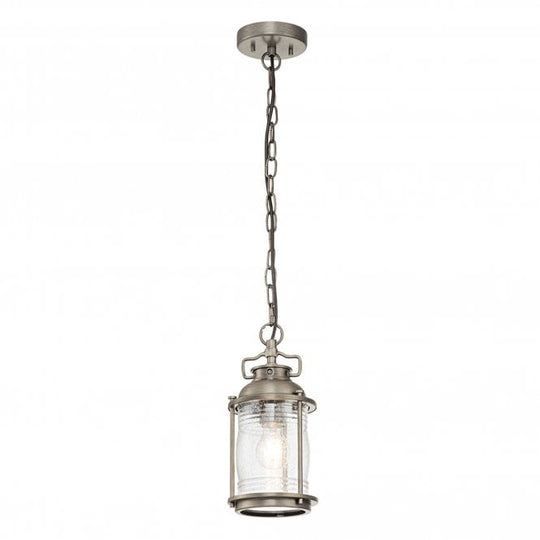 Ashland Bay 1 Light Small Chain Lantern Burnished Bronze