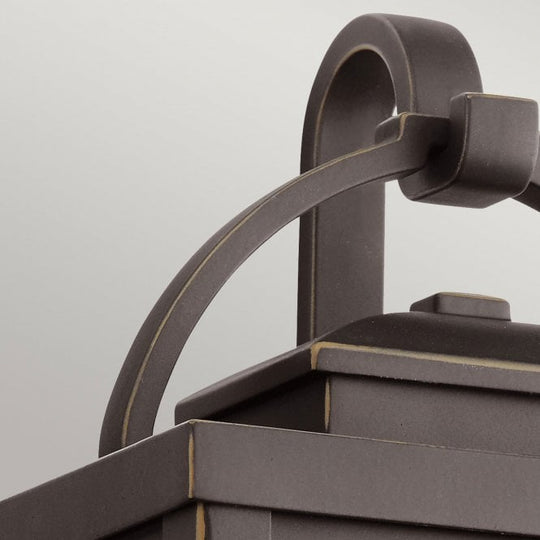 Carlson 1 Light Wall Lantern Rubbed Bronze