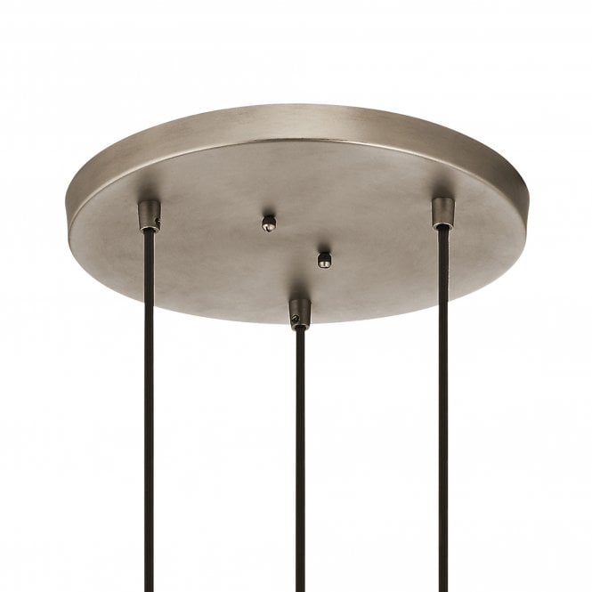 Ceiling PanRound Ceiling Plate Antique Pewter