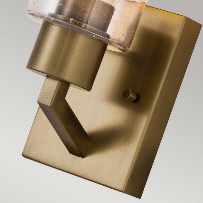 Deryn 1 Light Wall Light Natural Brass