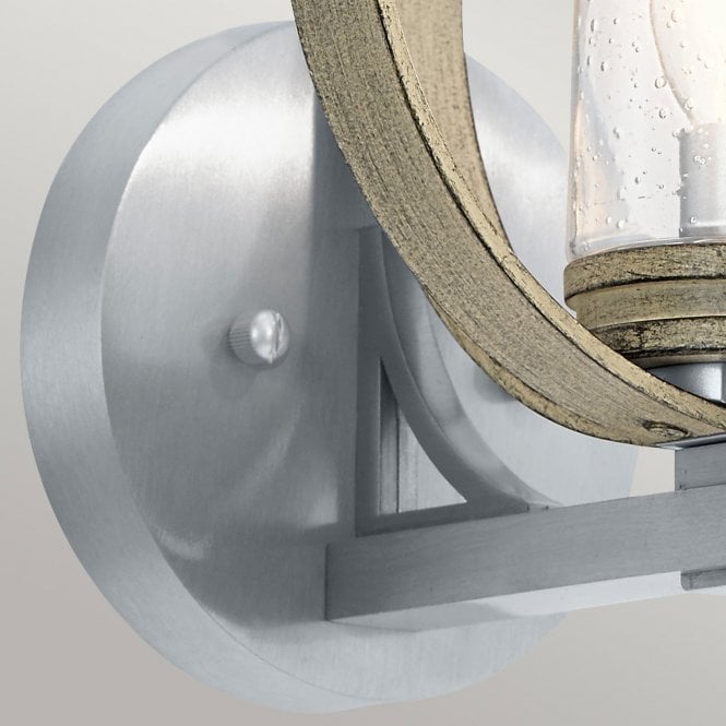 Grand Bank 1 Light Outdoor Wall Light Distressed Antique Grey