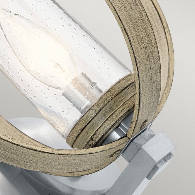 Grand Bank 1 Light Outdoor Wall Light Distressed Antique Grey