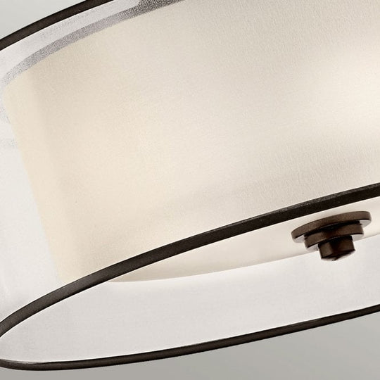 Lacey 4 Light Semi-Flush Mount - Mission Bronze