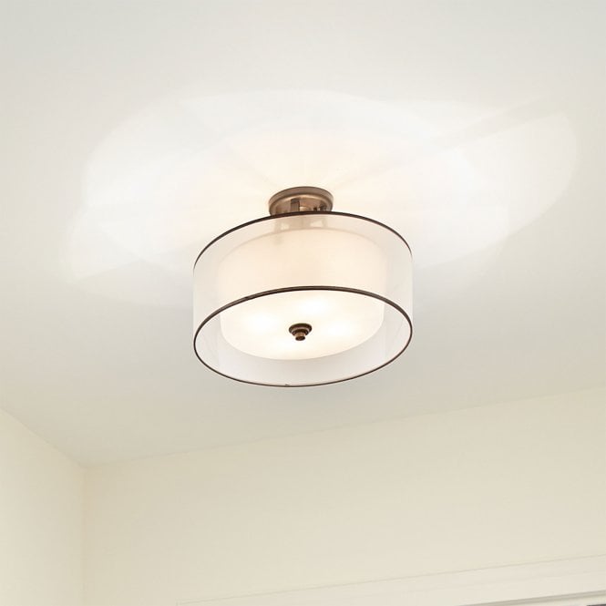 Lacey 4 Light Semi-Flush Mount - Mission Bronze