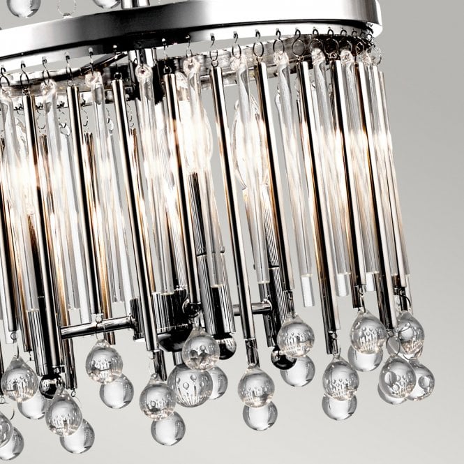 Piper 18 Light Chandelier/ Pendant Polished Chrome