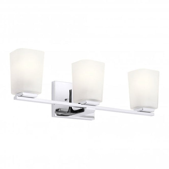 Roehm 3 Light Wall Light Polished Chrome