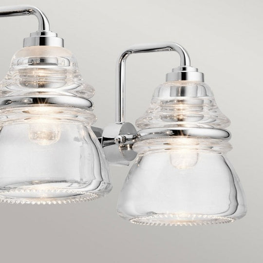 Talland 4 Light Wall Light Polished Chrome