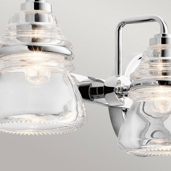 Talland 4 Light Wall Light Polished Chrome