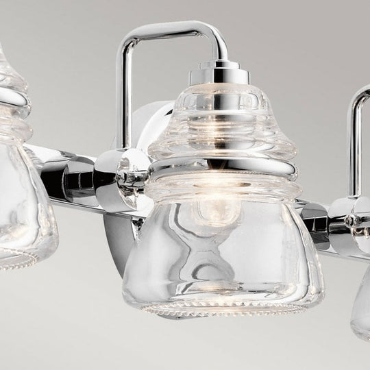 Talland 4 Light Wall Light Polished Chrome