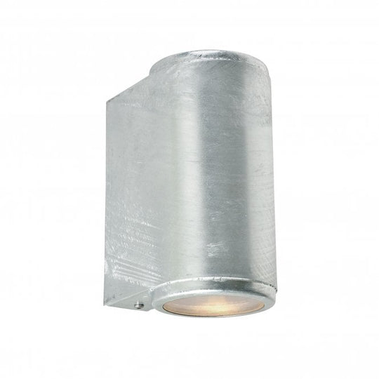 Mandal 2 Light Up/Down Wall Light Galvanized