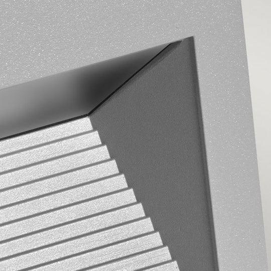 Namsos LED Recessed Wall Light Aluminium