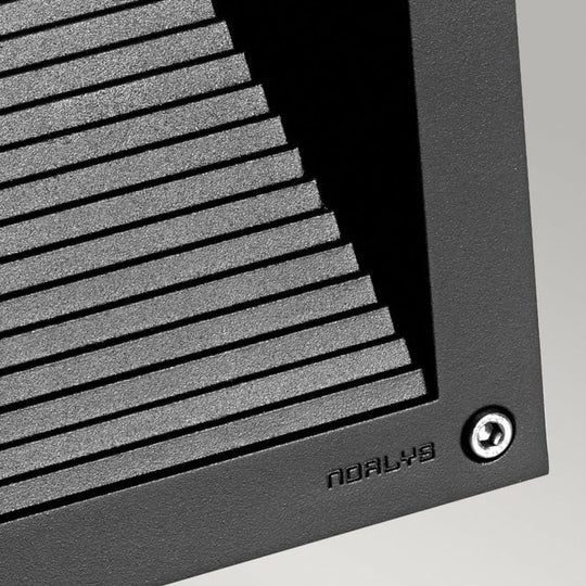 Namsos LED Recessed Wall Light Graphite