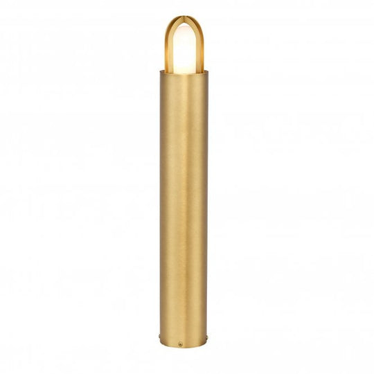 Paignton 1 Light Bollard  Antique brass