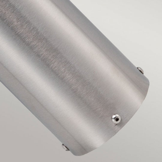 Paignton 1 Light Bollard  Stainless Steel (Silver)