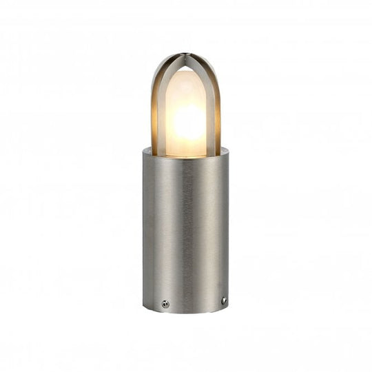 Paignton 1 Light Bollard  Stainless Steel (Silver)