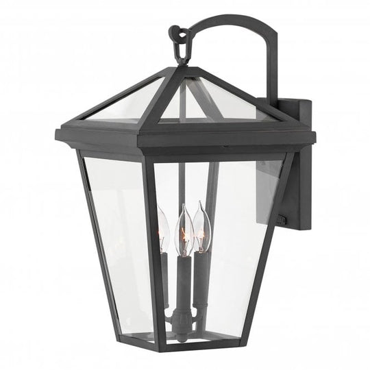 Alford Place 3 Light Large Wall Lantern Museum Black