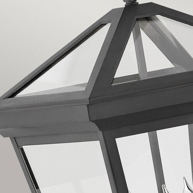 Alford Place 3 Light Large Wall Lantern Museum Black