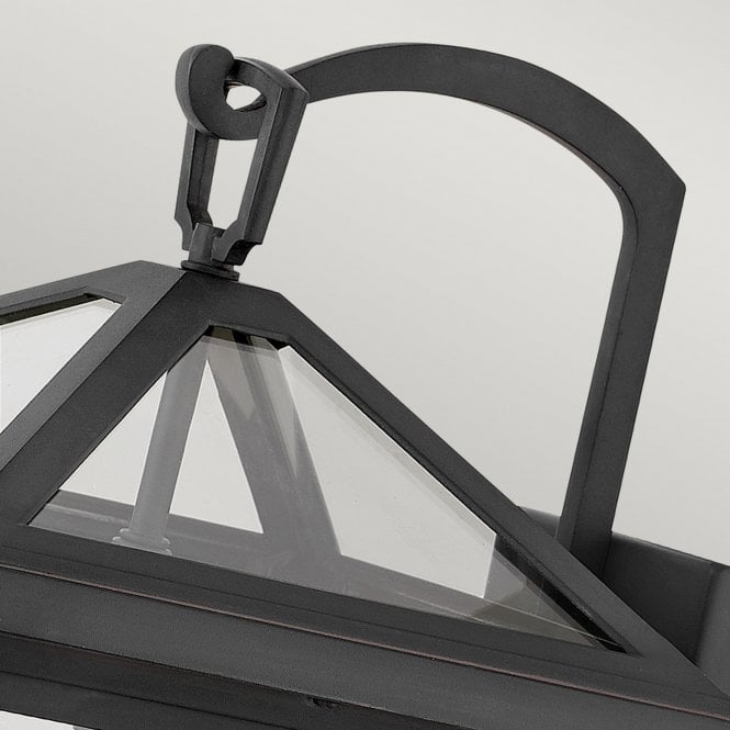 Alford Place 2 Light Medium Wall Lantern Museum Black