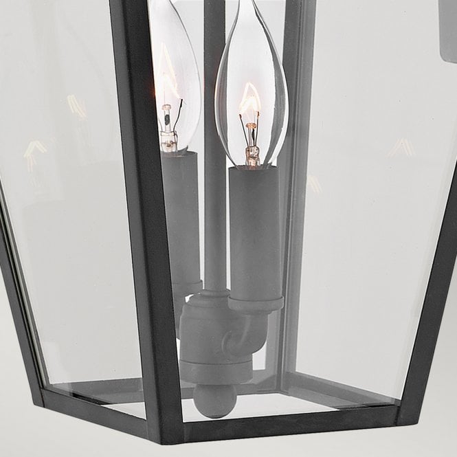 Alford Place 2 Light Medium Wall Lantern Museum Black