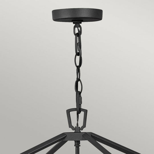 Alford Place 4 Light Outdoor Pendant  Museum Black