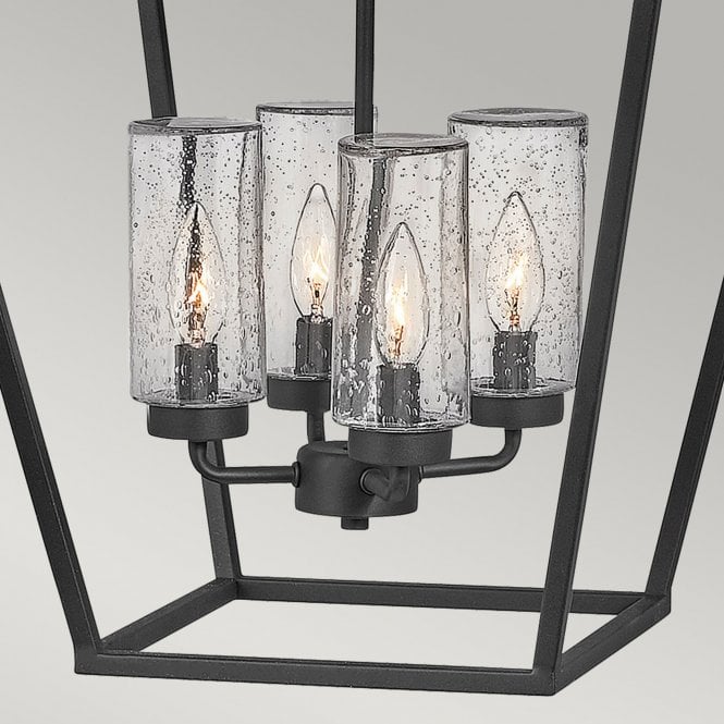 Alford Place 4 Light Outdoor Pendant  Museum Black