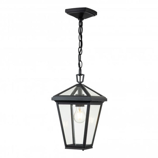 Alford Place 1 Light Small Chain Lantern Museum Black