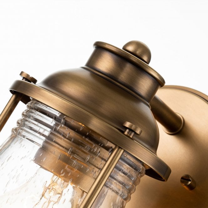 Ashland Bay 1 Light Wall Light  Natural Brass